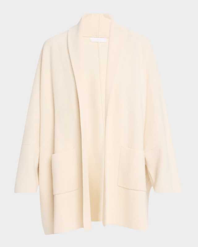 Oversized Wool-Cashmere Cardigan